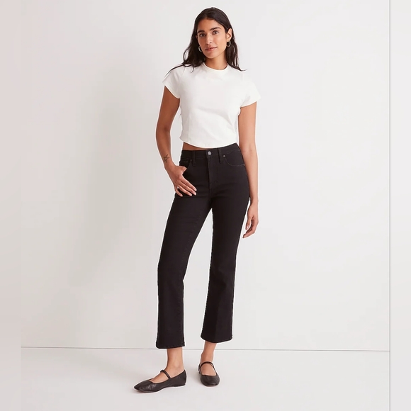Madewell Kick Out Crop Jeans - Picture 4 of 5